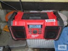 Milwaukee 18 volt portable work radio