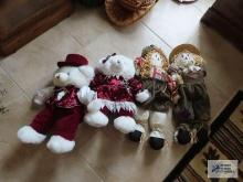 Bears and scarecrows