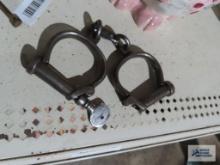 Antique handcuffs