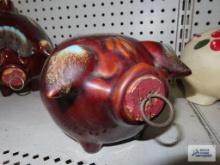 Vintage Corky Pig piggy bank. 1957
