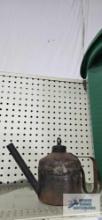 Antique homemade oil can