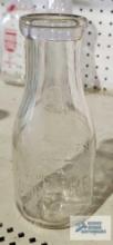 Cloverleaf Dairy Co. milk bottle