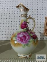 Vintage hand-painted pitcher