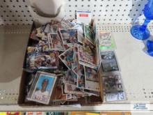 Variety of sports cards