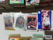 Assorted basketball cards