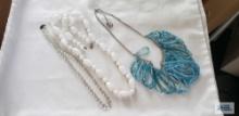 Beaded necklaces