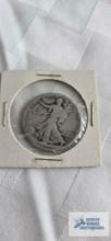 1917 Walking Liberty half dollar coin
