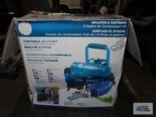 Campbell Hausfeld 2 gallon oil-less air compressor