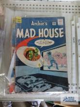 Archie Series comic books including Archie's Madhouse and Madhouse Ma-ad jokes