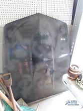 Fiberglass Corvette car hood