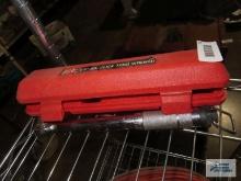 MIT 1/4" drive click torq wrench with case
