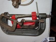 Assorted C clamps