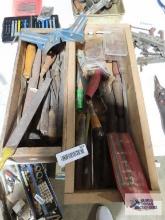 Two boxes of hand tools