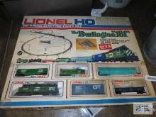 Lionel The Burlington "181" HO gauge electric train set in box