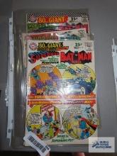 Three DC National Comics World's Finest Superman comic books