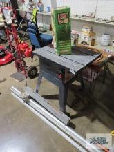 Craftsman 10" table saw with accessories