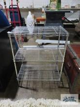 HDX metal adjustable wire shelving unit