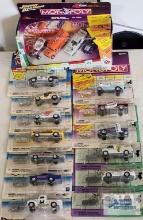 Johnny Lightning Monopoly car gift set and 13 Johnny Lightning Monopoly diecast cars, new in