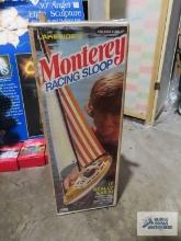 Monterey sailboat pieces in box