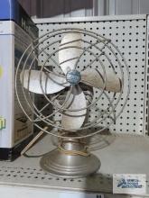 Chrom-ever table fan