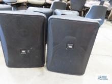 Pair of JBL speakers. model control 28-1