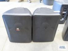 Pair of JBL speakers. model control 28-1