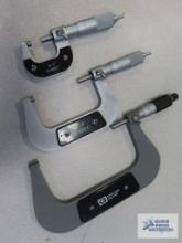 Three machinist calipers