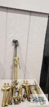 Acetylene torch with acetylene torch parts and pieces