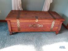 Pine cedar chest. On second floor.