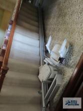 Acorn Superglide 130 T700 stair lift with rack and pinion design. 14 steps. 161" long. Max weight