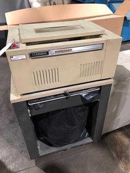 CUMMINS commercial shredder