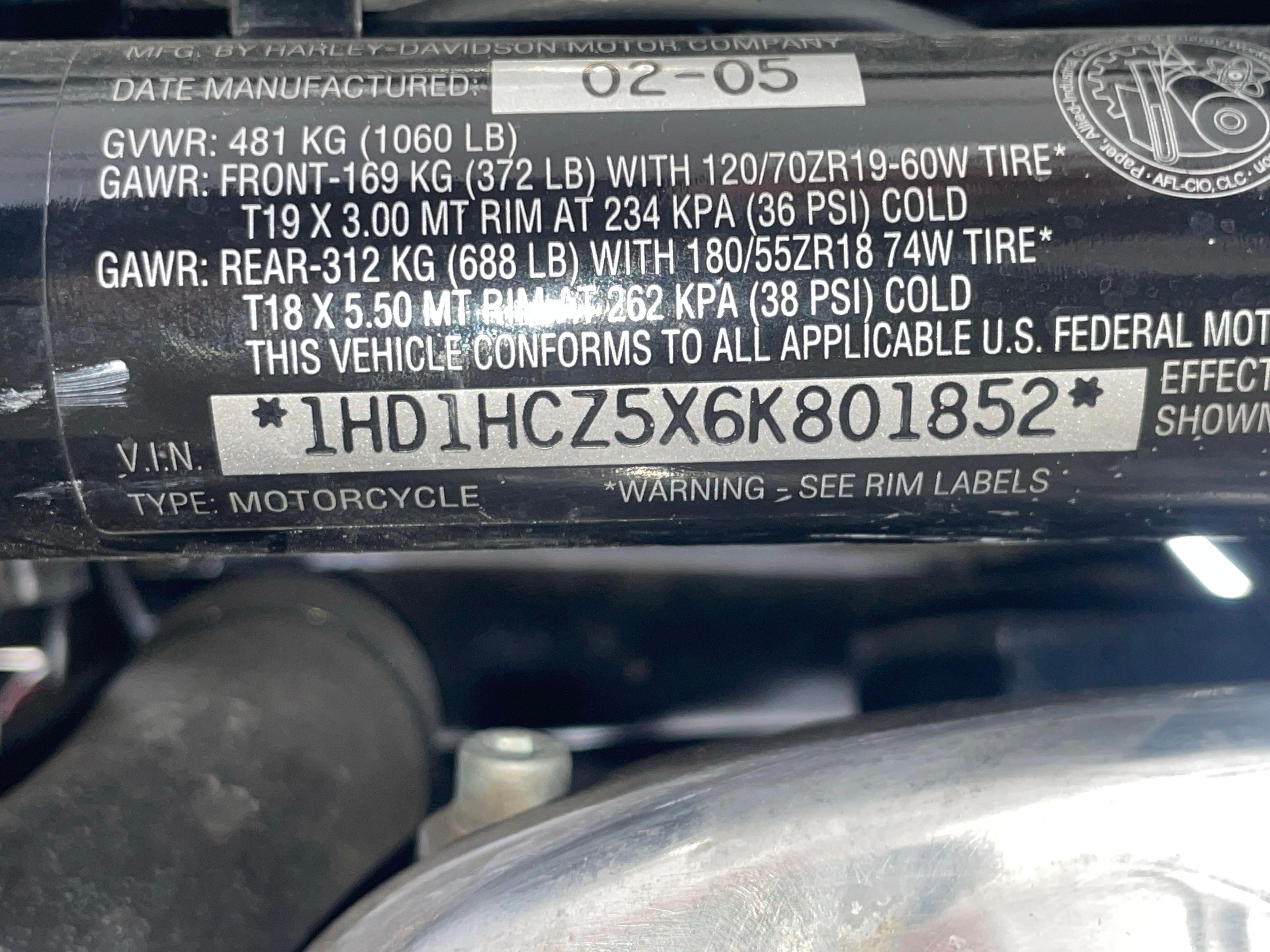 2005 Harley Davidson V-Rod