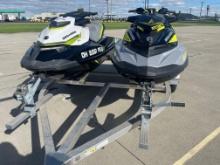 2019 GTRX 230 Sea Doo & 2016 GTI SE 130 Sea Doo Jet Skis with 2019 Yacht Club Trailer