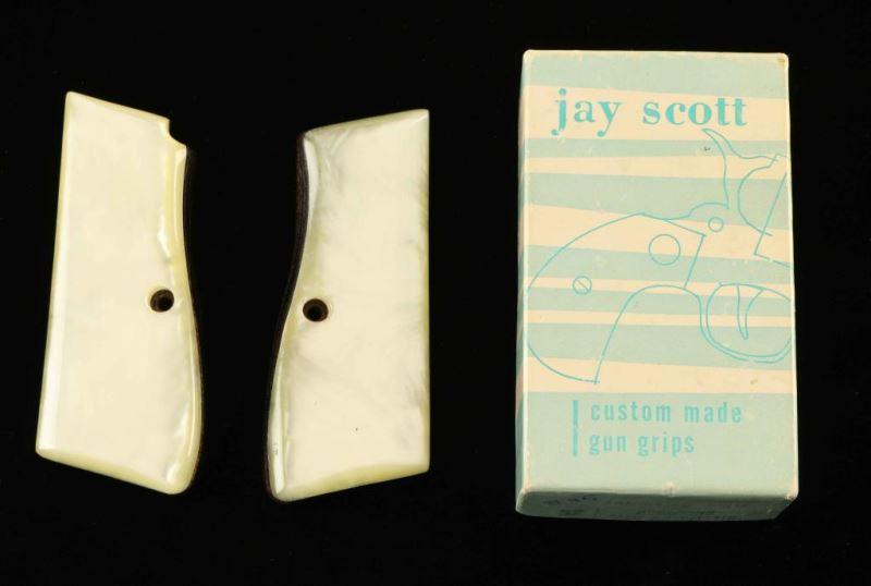 Faux Mother of Pearl Grips for Browning Hi Power