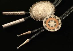 Lot of 2 Bolo Ties