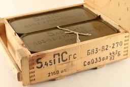 Sealed Crate of Russian Ammo