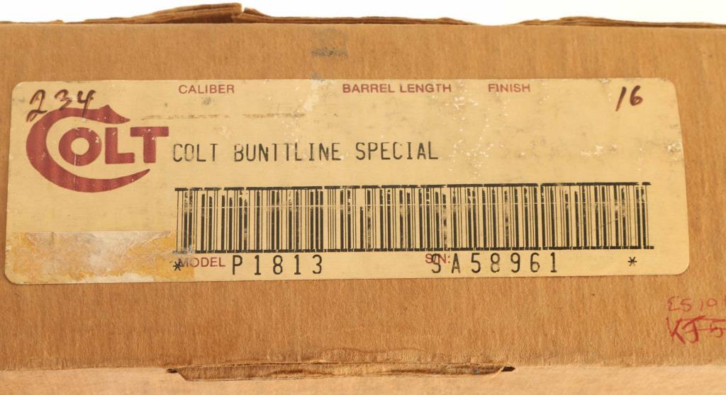 Colt Buntline Special .45 LC SN: SA58961