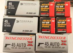 Lot of .45AUTO FACTORY AMMO