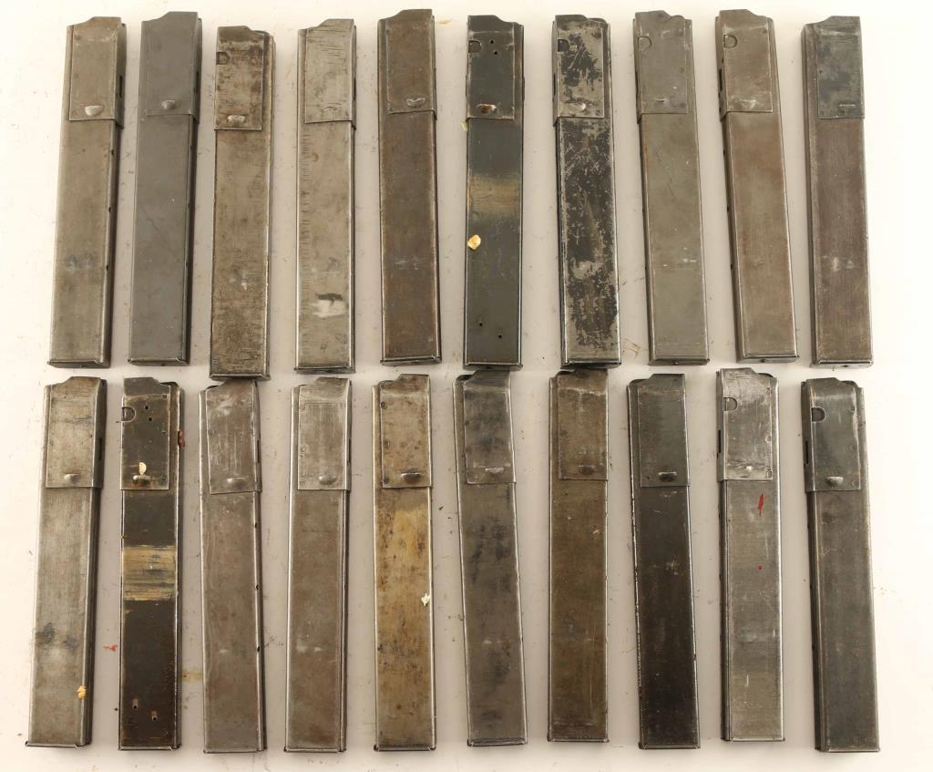 Lot of 20 Sten Gun Mags
