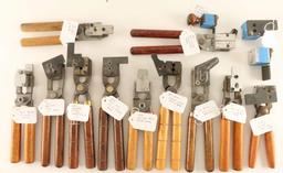 Bullet molds for casting 30 to 38 caliber bullets
