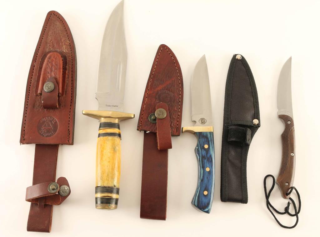 Lot of 3 Knives