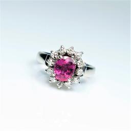 Beautiful Fine Quality Ruby and Diamond Ring