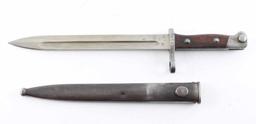 Chilean M1895 Mauser Bayonet.