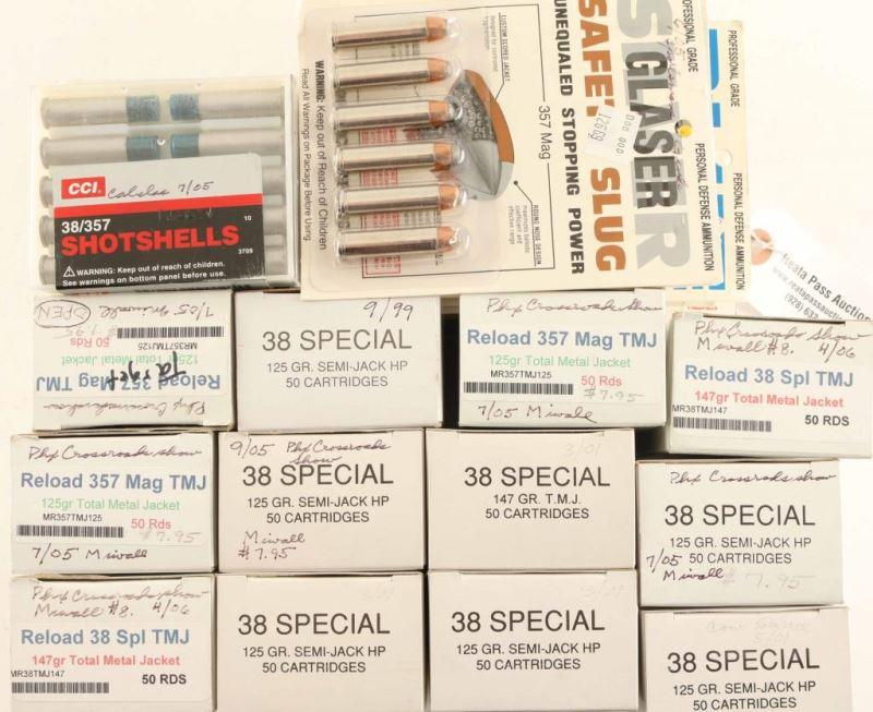 728 Rounds of Various .38/.357 Ammo