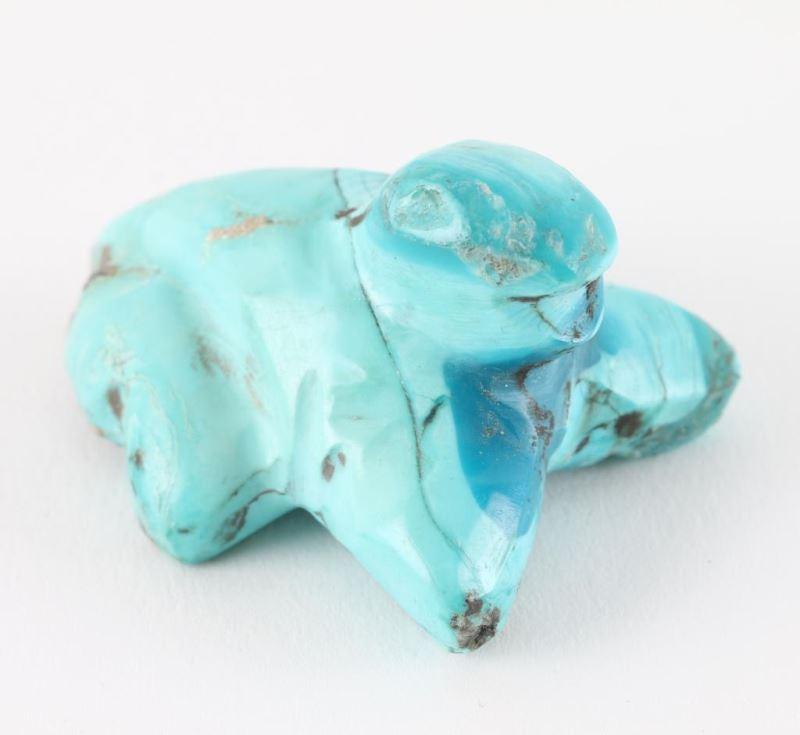 Turquoise Frog Effigy
