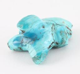 Turquoise Frog Effigy