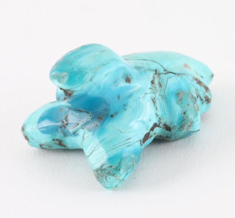 Turquoise Frog Effigy