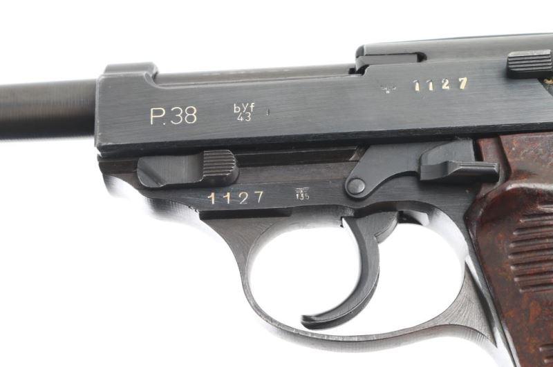 Mauser. P38 byf 43/Police 9mm 1127