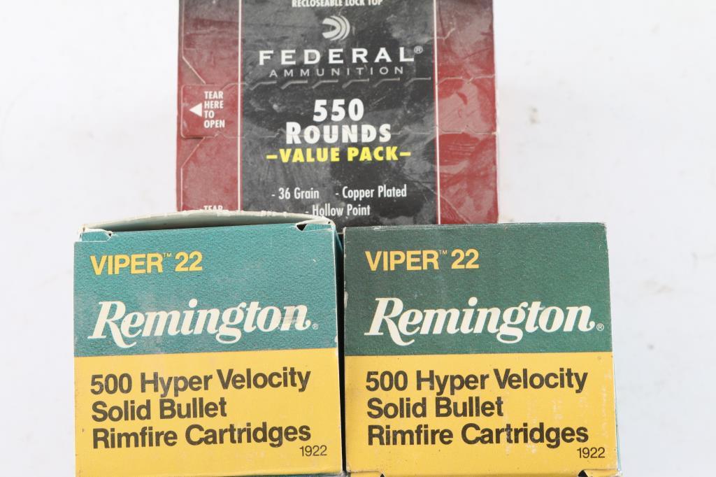 22 Long Rifle Ammunition