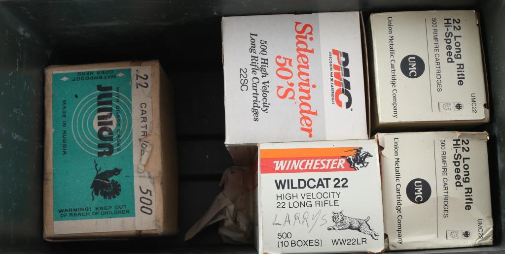 Lot of .22LR Ammo